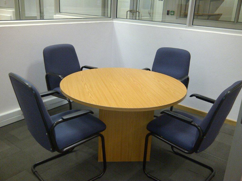 Meeting room furniture hire solution for a professional office space